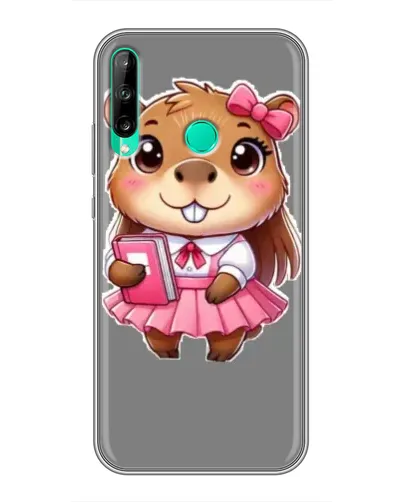 Чехол для Huawei P40 Lite e с картинкой «Девочка капибара» Чехол для Huawei P40 Lite e с картинкой «Девочка капибара»