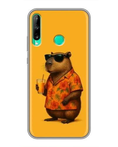 Чехол для Huawei P40 Lite e с картинкой «Капибара на отдыхе» Чехол для Huawei P40 Lite e с картинкой «Капибара на отдыхе»