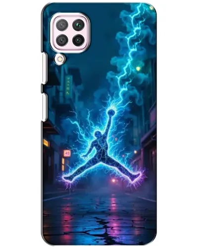 Чехол для Huawei P40 Lite с картинкой «Jordan Gold Jumpman» Чехол для Huawei P40 Lite с картинкой «Jordan Gold Jumpman»