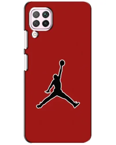 Чехол для Huawei P40 Lite с картинкой «Jordan Red Back» Чехол для Huawei P40 Lite с картинкой «Jordan Red Back»