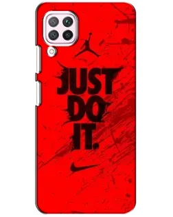 Чехол для Huawei P40 Lite с картинкой «Nike Just Do It»