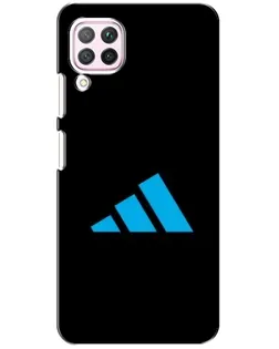 Чехол для Huawei P40 Lite с картинкой «Adidas Cyan Logo»