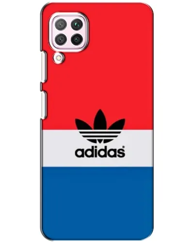 Чехол для Huawei P40 Lite с картинкой «Ретро блоки Adidas»