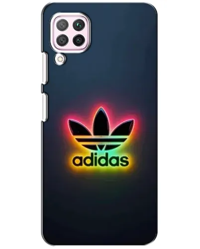 Чехол для Huawei P40 Lite с картинкой «Неоновый Adidas»