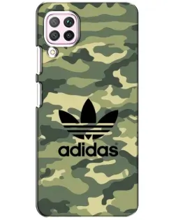 Чехол для Huawei P40 Lite с картинкой «Милитари стиль Adidas»