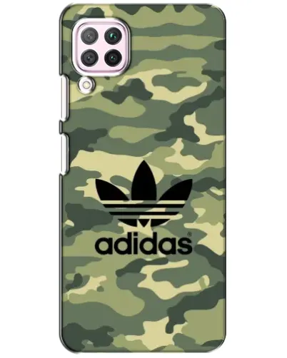 Чехол для Huawei P40 Lite с картинкой «Милитари стиль Adidas»