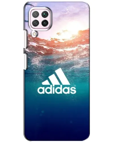 Чехол для Huawei P40 Lite с картинкой «Океанская глубина адидас»