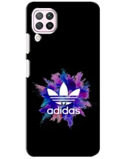 Чехол для Huawei P40 Lite с картинкой «Взрыв красок Adidas»