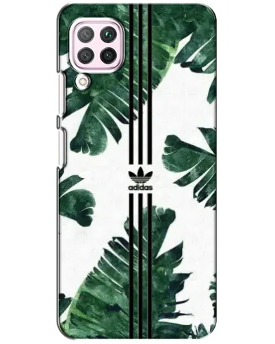 Чехол для Huawei P40 Lite с картинкой «Пальмовые листья адидас»