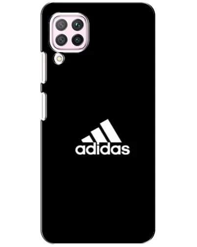 Чехол для Huawei P40 Lite с картинкой «Черная классика Adidas»