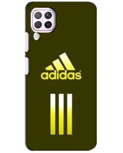 Чехол для Huawei P40 Lite с картинкой «Оливковый градиент Adidas»