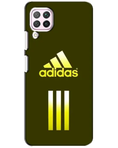 Чехол для Huawei P40 Lite с картинкой «Оливковый градиент Adidas»