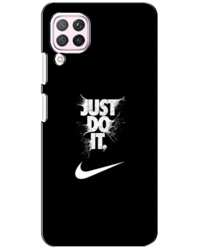 Чехол для Huawei P40 Lite с картинкой «Текстовый принт Nike» Чехол для Huawei P40 Lite с картинкой «Текстовый принт Nike»