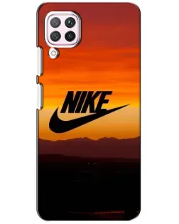 Чехол для Huawei P40 Lite с картинкой «Nike — вечерний горизонт»