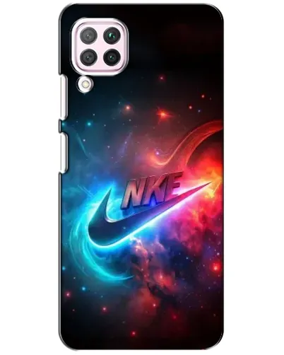 Чехол для Huawei P40 Lite с картинкой «Огненный логотип Nike» Чехол для Huawei P40 Lite с картинкой «Огненный логотип Nike»