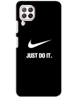 Чехол для Huawei P40 Lite с картинкой «Классический принт Nike»