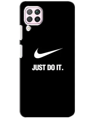 Чехол для Huawei P40 Lite с картинкой «Классический принт Nike» Чехол для Huawei P40 Lite с картинкой «Классический принт Nike»
