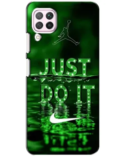 Чехол для Huawei P40 Lite с картинкой «Зеленый неоновый Nike» Чехол для Huawei P40 Lite с картинкой «Зеленый неоновый Nike»