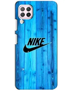 Чехол для Huawei P40 Lite с картинкой «Голубое дерево Nike»