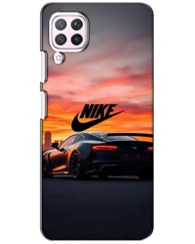 Чехол для Huawei P40 Lite с картинкой «Nike и суперкар» Чехол для Huawei P40 Lite с картинкой «Nike и суперкар»