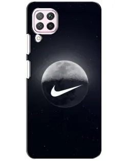 Чехол для Huawei P40 Lite с картинкой «Nike в стиле граффити»