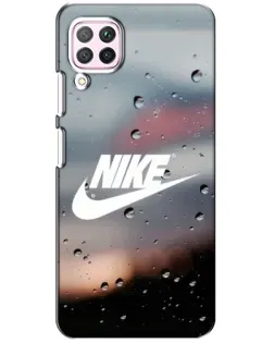 Чехол для Huawei P40 Lite с картинкой «Nike в стиле ретро»