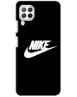 Чехол для Huawei P40 Lite с картинкой «Мазки краски Nike»