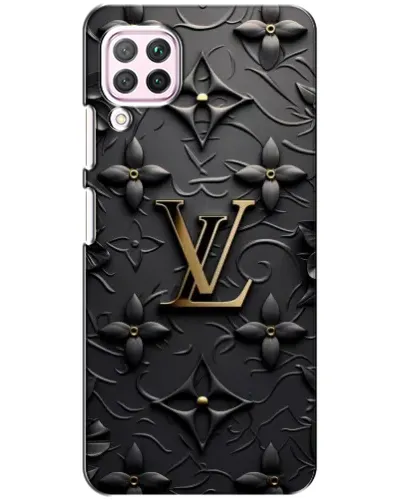 Чехол для Huawei P40 Lite с картинкой «Кожаная текстура LV» Чехол для Huawei P40 Lite с картинкой «Кожаная текстура LV»