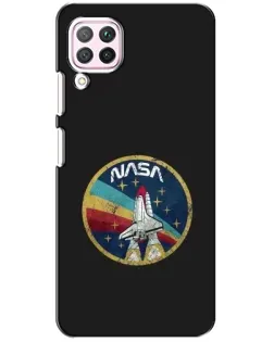 Чехол для Huawei P40 Lite с картинкой «NASA — эмблема миссии»