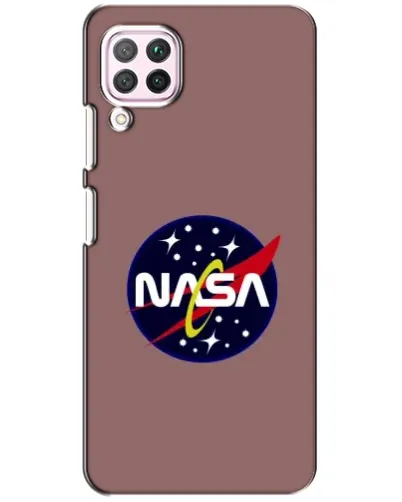 Чехол для Huawei P40 Lite с картинкой «NASA — ретро космос»