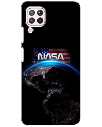 Чехол для Huawei P40 Lite с картинкой «Земля из космоса NASA»