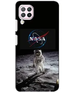 Чехол для Huawei P40 Lite с картинкой «Астронавт на Луне»