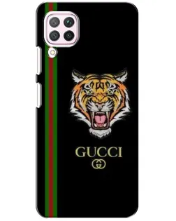 Чехол для Huawei P40 Lite с картинкой «Тигр Gucci»