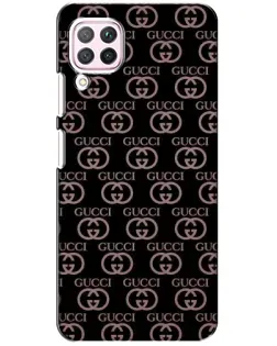 Чехол для Huawei P40 Lite с картинкой «Классическая монограмма Gucci»