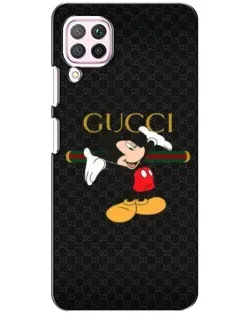 Чехол для Huawei P40 Lite с картинкой «Микки Маус Gucci»