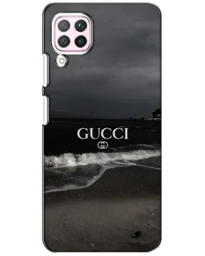 Чехол для Huawei P40 Lite с картинкой «Gucci — морской прибой»