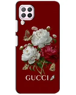 Чехол для Huawei P40 Lite с картинкой «Gucci —  сад»