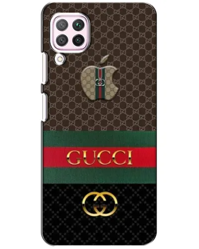 Чехол для Huawei P40 Lite с картинкой «Gucci — брендированный десерт»