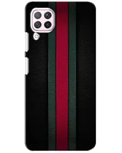 Чехол для Huawei P40 Lite с картинкой «Gucci — неоновая линия»