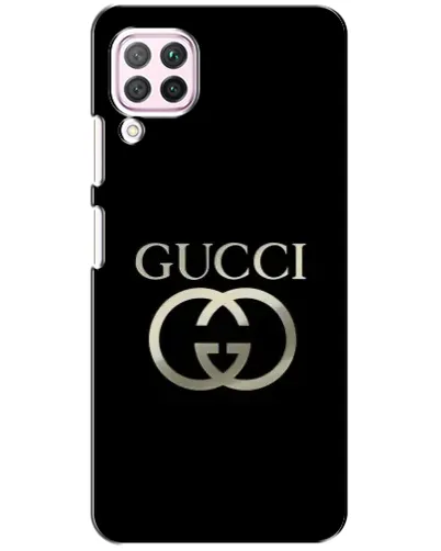 Чехол для Huawei P40 Lite с картинкой «Gucci — золото на черном» Чехол для Huawei P40 Lite с картинкой «Gucci — золото на черном»