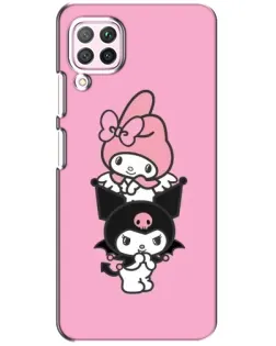 Чехол для Huawei P40 Lite с картинкой «My Melody и Kuromi»