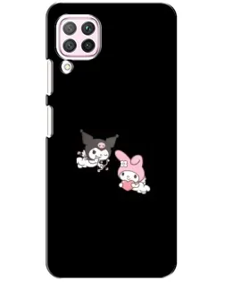 Чехол для Huawei P40 Lite с картинкой «My Melody и Kuromi»