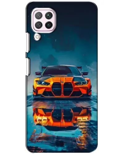 Чехол для Huawei P40 Lite с картинкой «BMW — золотая эмблема» Чехол для Huawei P40 Lite с картинкой «BMW — золотая эмблема»