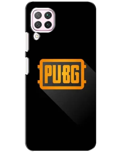 Чехол для Huawei P40 Lite с картинкой «PUBG — рамка лого»