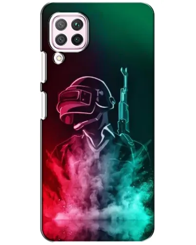 Чехол для Huawei P40 Lite с картинкой «PUBG — огненный воин»