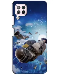Чехол для Huawei P40 Lite с картинкой «Десант PUBG — прыжок» Чехол для Huawei P40 Lite с картинкой «Десант PUBG — прыжок»