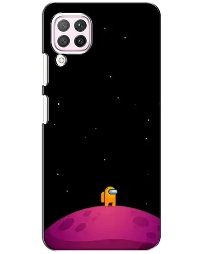 Чехол для Huawei P40 Lite с картинкой «Одинокий герой на планете» Чехол для Huawei P40 Lite с картинкой «Одинокий герой на планете»