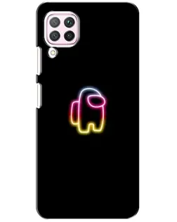 Чехол для Huawei P40 Lite с картинкой «Among Us градиент»