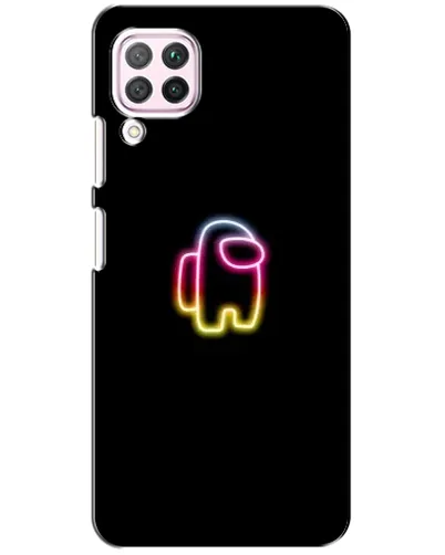 Чехол для Huawei P40 Lite с картинкой «Among Us градиент» Чехол для Huawei P40 Lite с картинкой «Among Us градиент»