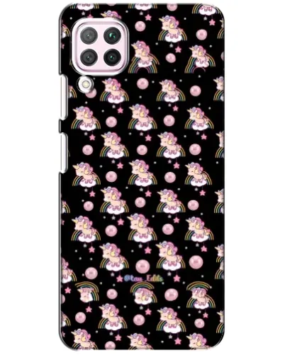 Чехол для Huawei P40 Lite с картинкой «Magic Unicorn паттерн» Чехол для Huawei P40 Lite с картинкой «Magic Unicorn паттерн»